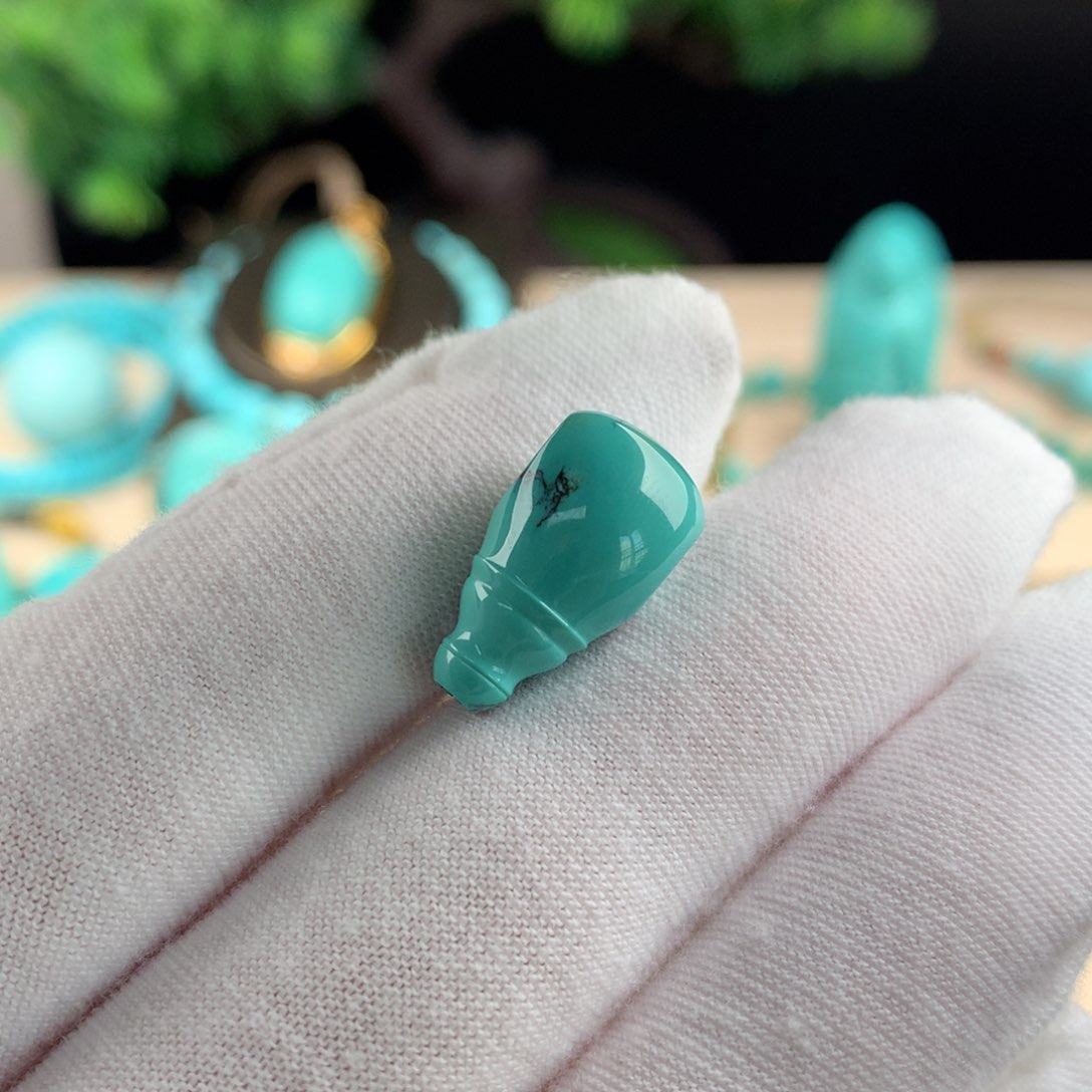 绿松石配珠卡9.7未镶嵌