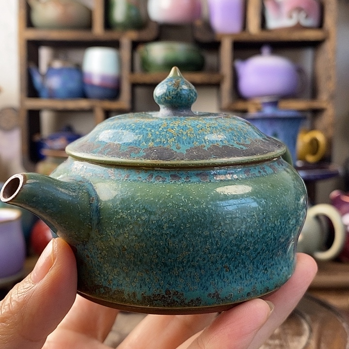 中国神后钧瓷茶具