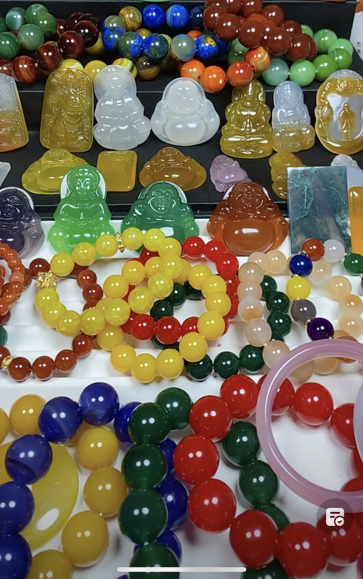 非金属玻璃吊坠 项链吊坠（直播间拍单链接，多样性请勿私拍）