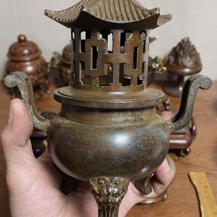 铜盛世铜炉铜器香炉工艺品