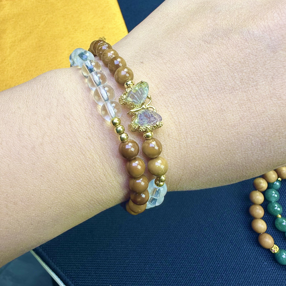 库克双圈手串 百搭时尚休闲