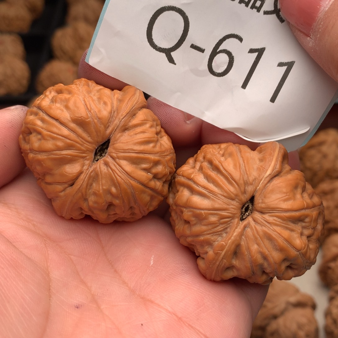 文玩核桃把件42元宝……….