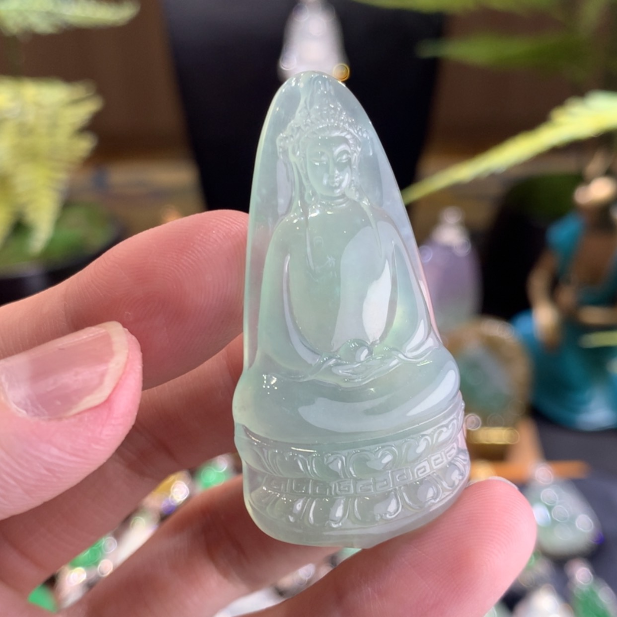 【闪购商品】翡翠颈饰未镶嵌素衣