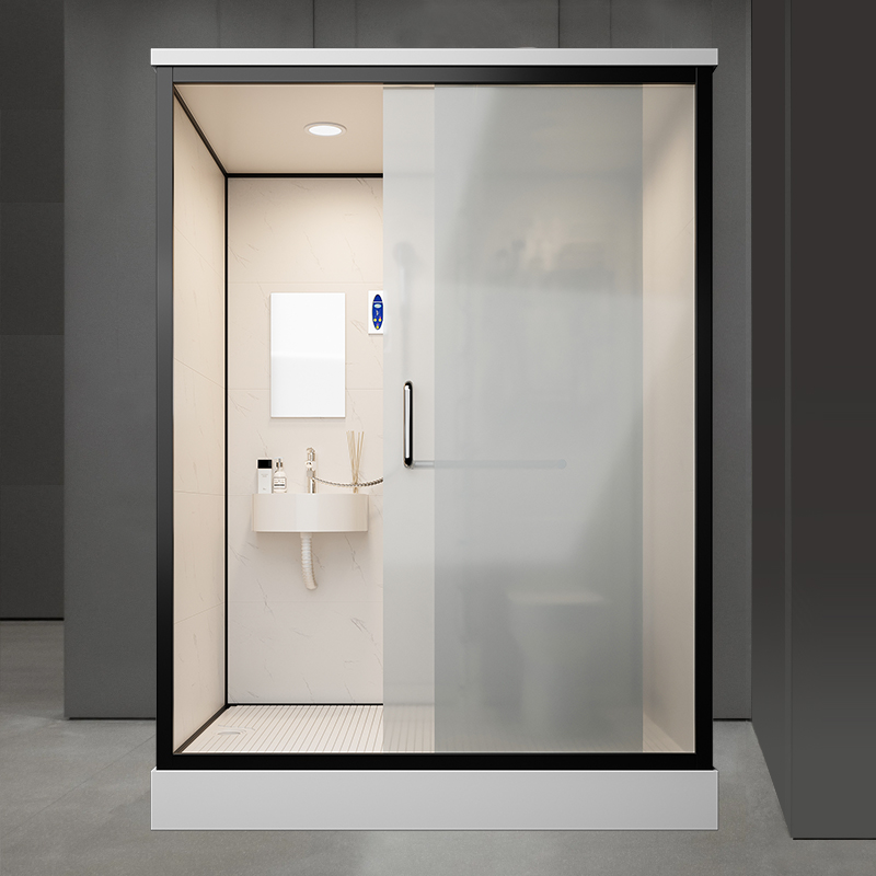 长1.7*宽1.2*高2.15含蹲便整体淋浴房[侧开门咨询客服]