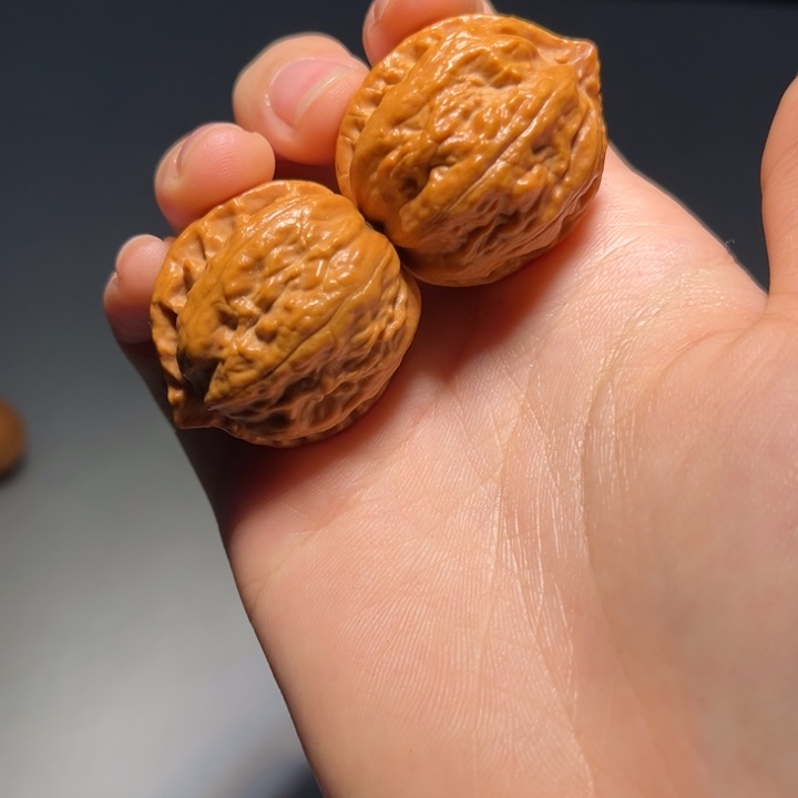 文玩核桃把件腊皮023