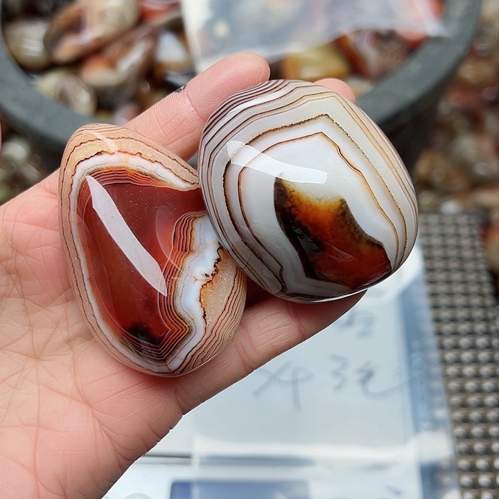 玛瑙/玉髓珠宝奇石未镶嵌?***道