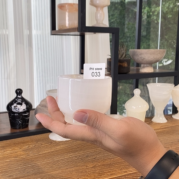 石材033白冰小烛杯福利