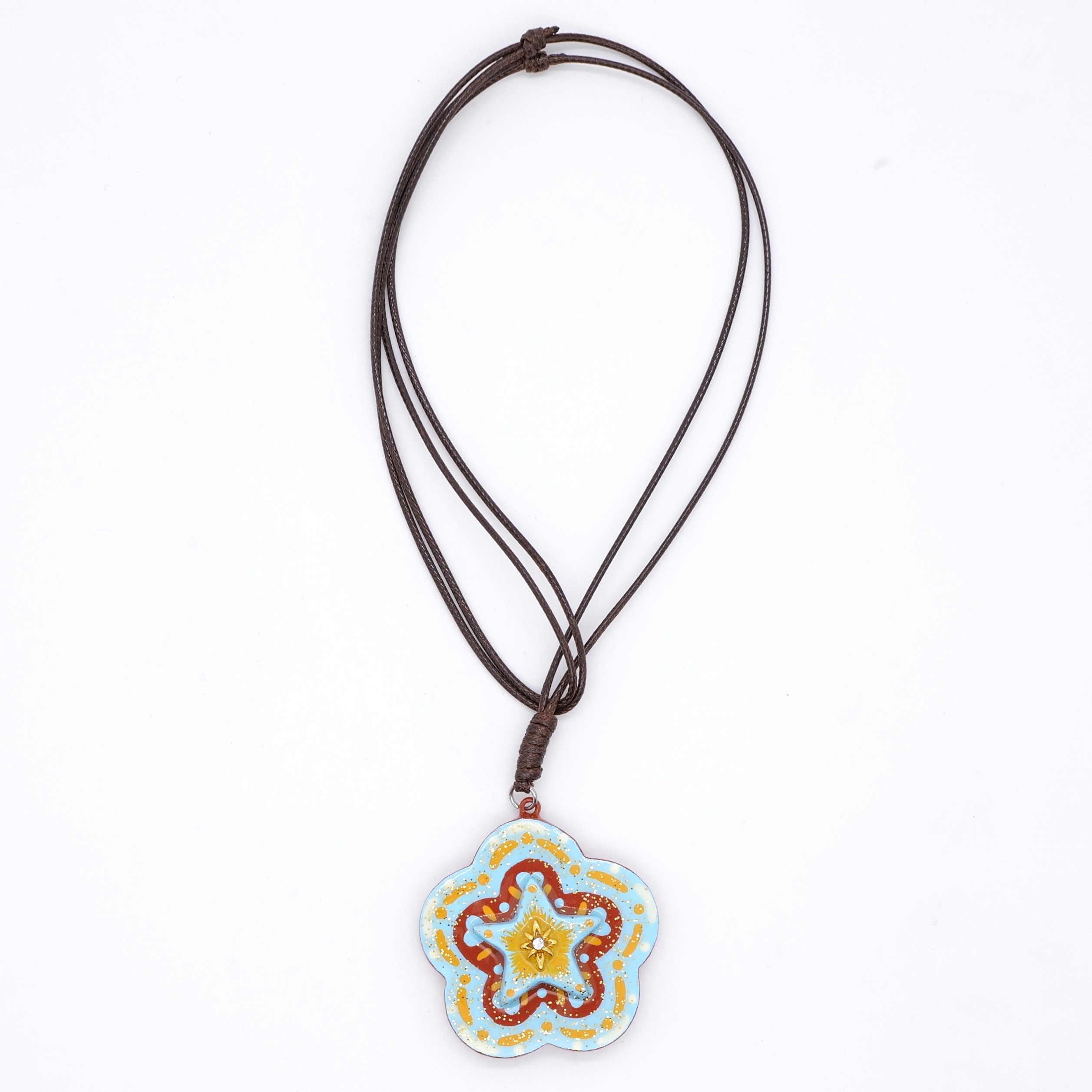 PM 王甜心工作室《花》石塑粘土作品，仅一件（非王甜心本人绘画）