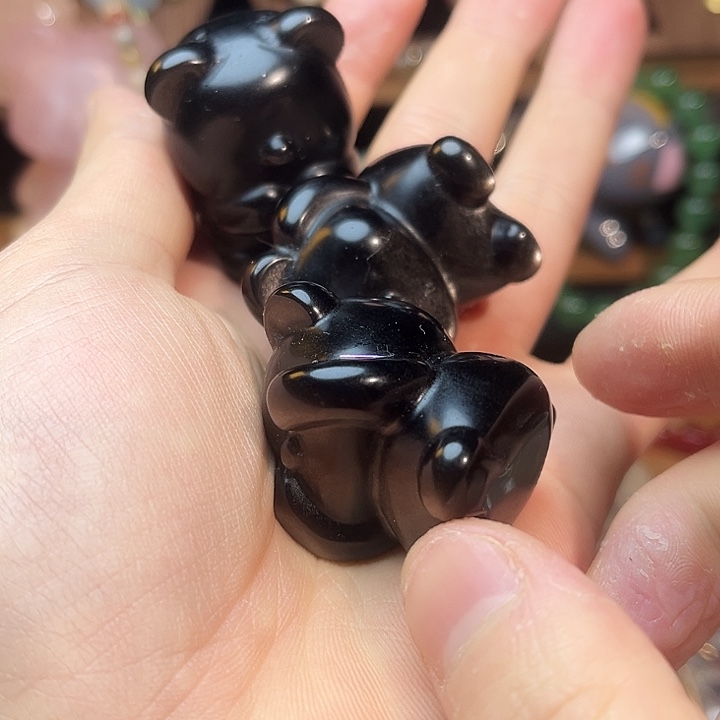 水晶手链未镶嵌小熊