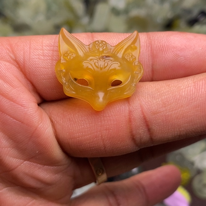 蛇纹石玉颈饰合金264