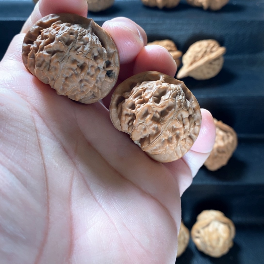 桃核把件微修药灯39
