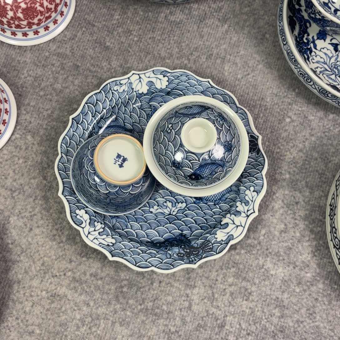 冰*仓景德镇手工手绘茶具