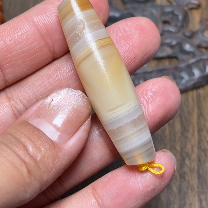 颈饰玻璃藏传喜马拉雅