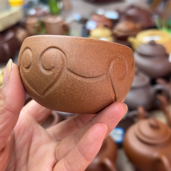 紫砂茶壶降坡泥一个