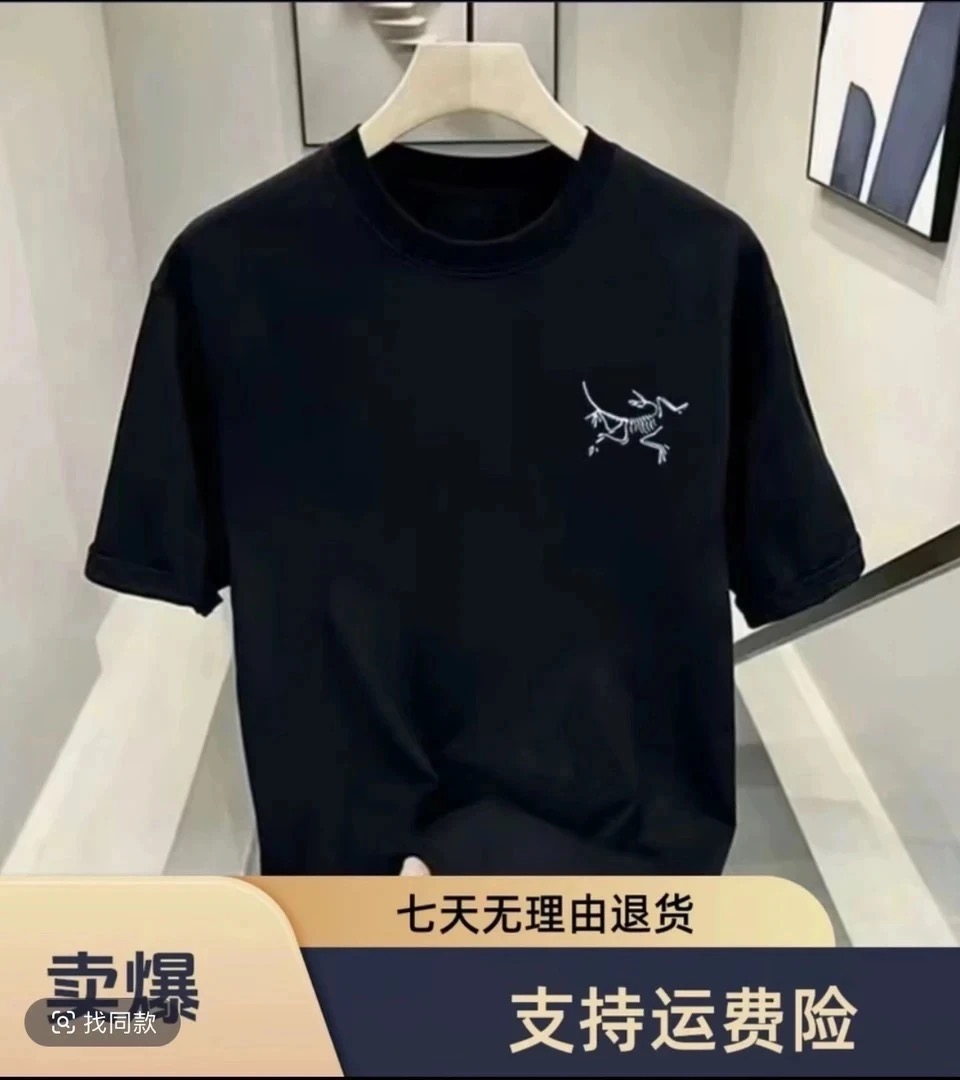 【发正标】鸟家小胸标夏季新男女同款T恤情侣短袖上衣宽松圆领休闲