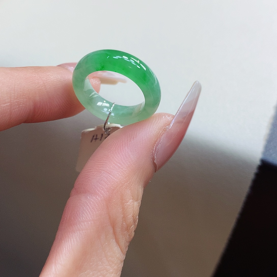 翡翠戒指未镶嵌5号
