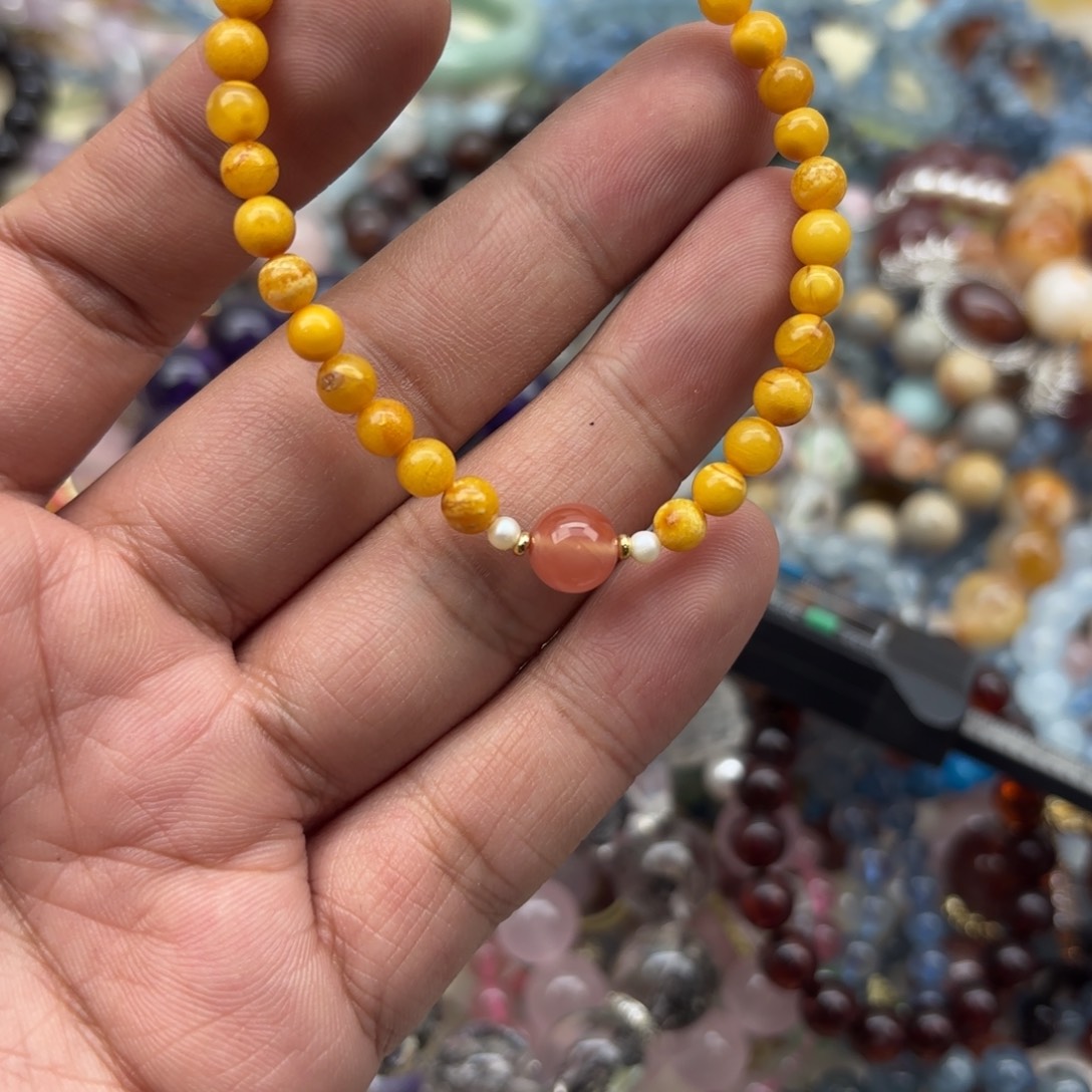 水晶手链银S925镶嵌