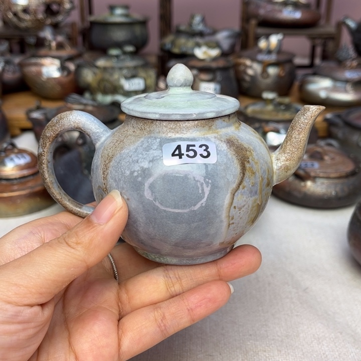 壶裸柴烧陶瓷茶具