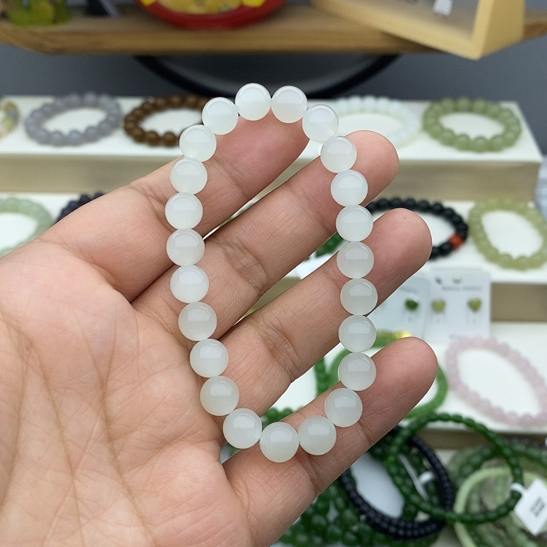 和田玉手链未镶嵌