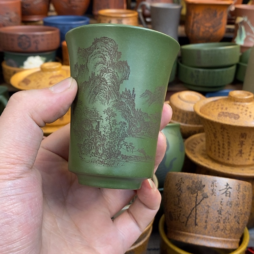 【闪购商品】紫砂杯子宜兴全手工紫砂杯