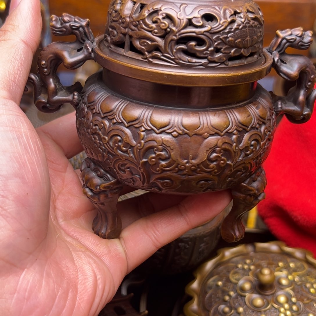 精美铜器，点击下单