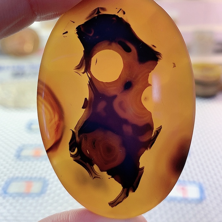 玛瑙/玉髓吊坠未镶嵌