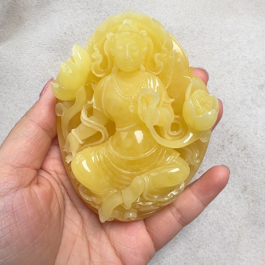蜜蜡未镶嵌珠宝奇石