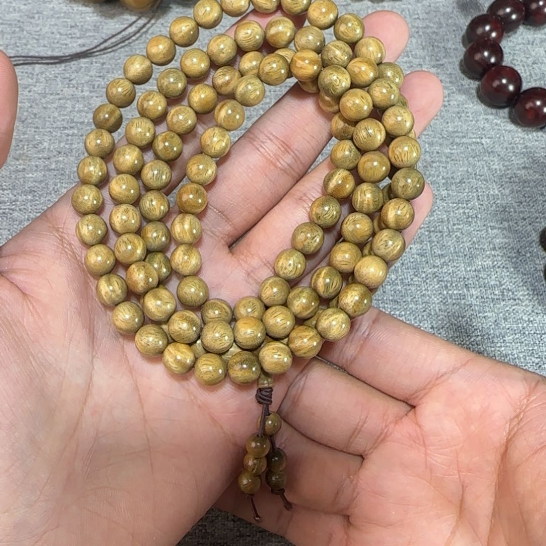 木博***莉阿根廷绿檀0.8 108满水波超精工