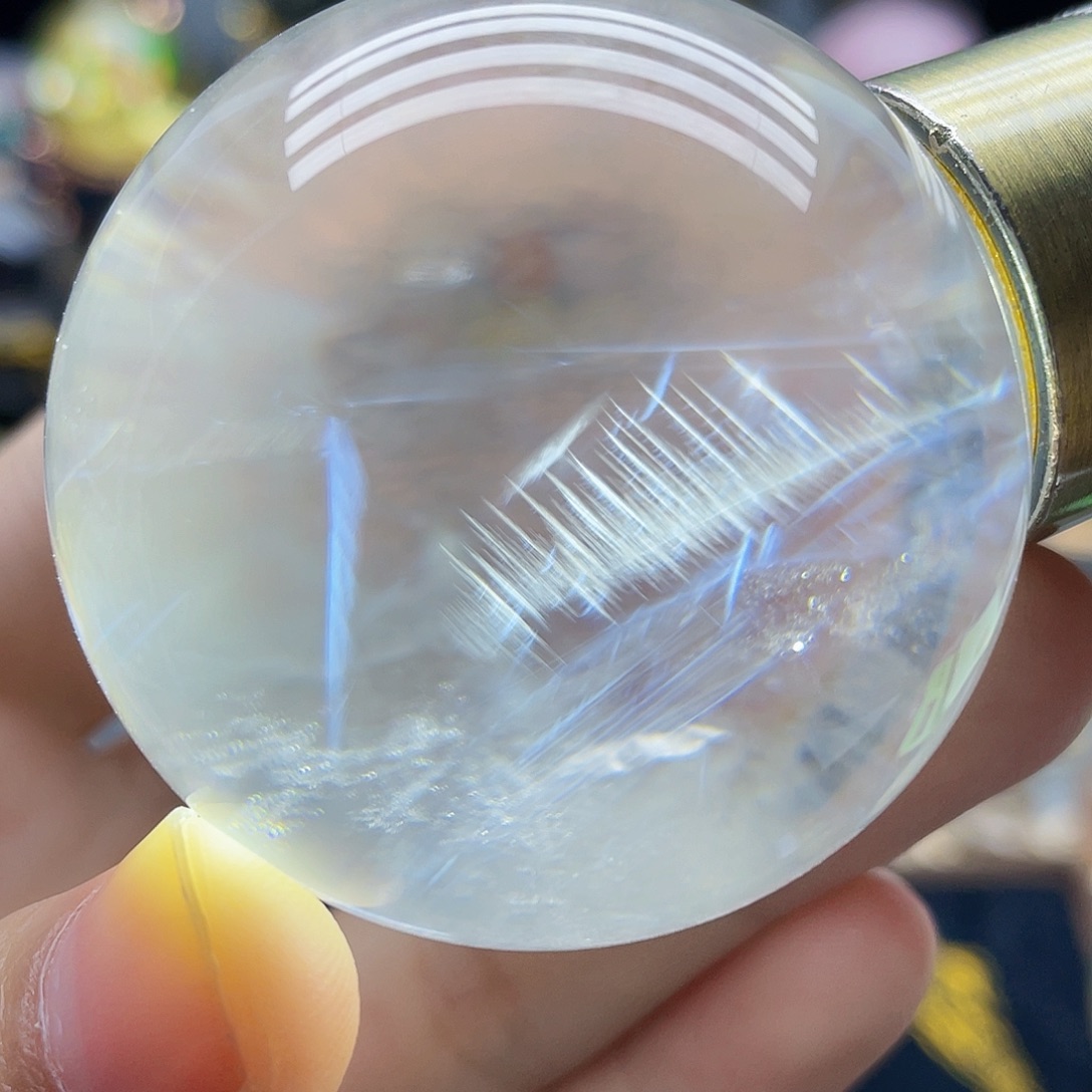 未镶嵌珠宝半成品水晶天然水晶47.3mm