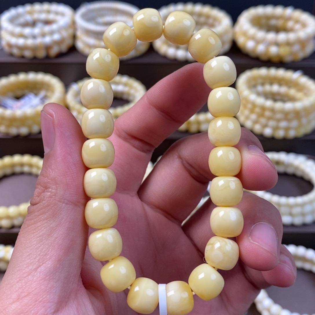 未镶嵌蜜蜡珠宝奇石10mm