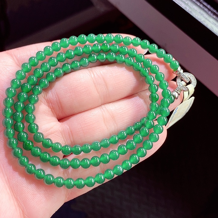 翡翠手链未镶嵌天然翡翠手链未镶嵌