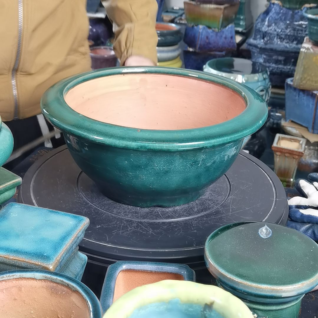 内口26深12石湾花盆默认微瑕