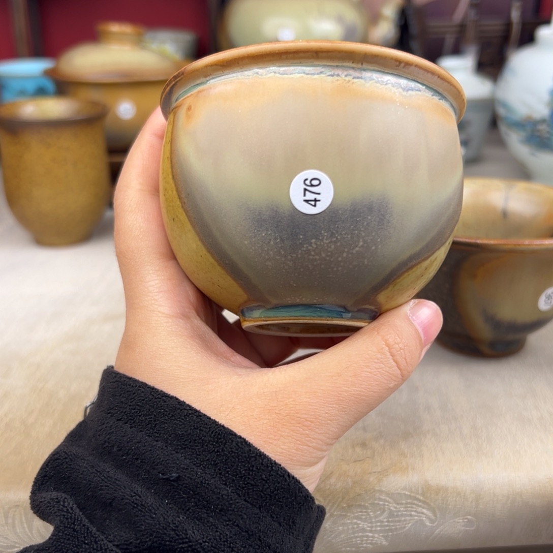 杯纯手工柴烧主人杯