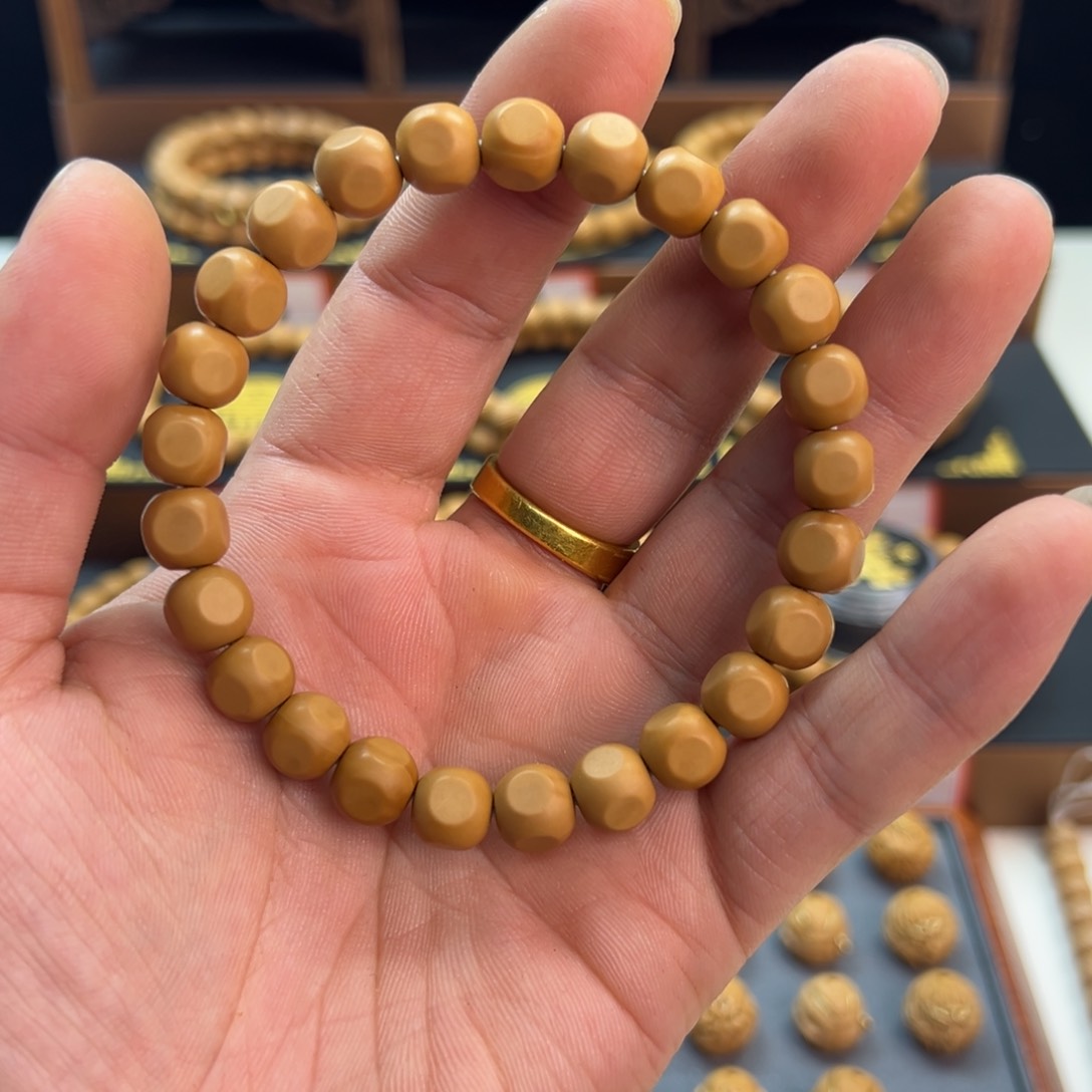 猴头核桃手串全品8.6小六方20号