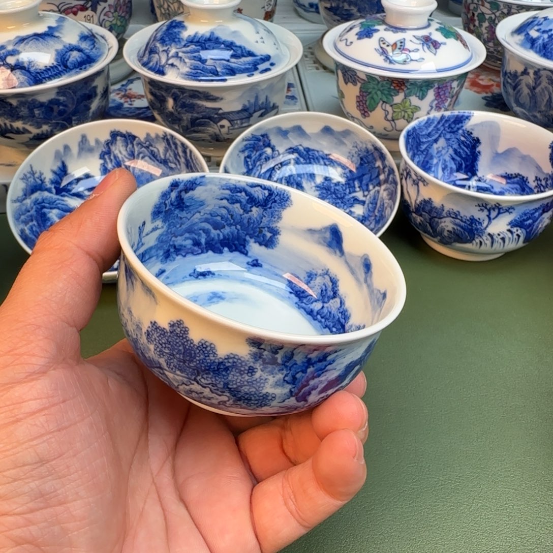 陶纯手工纯手绘茶具320