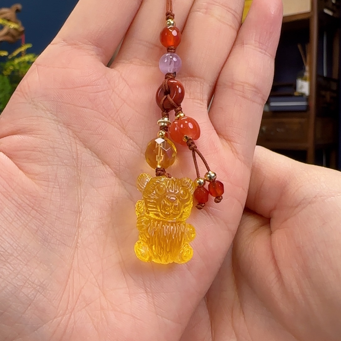 绵***羊蜜蜡未镶嵌颈饰111111111