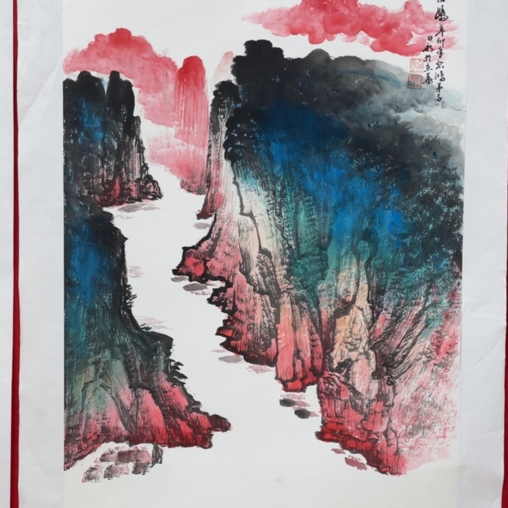 日新画作欣赏作品