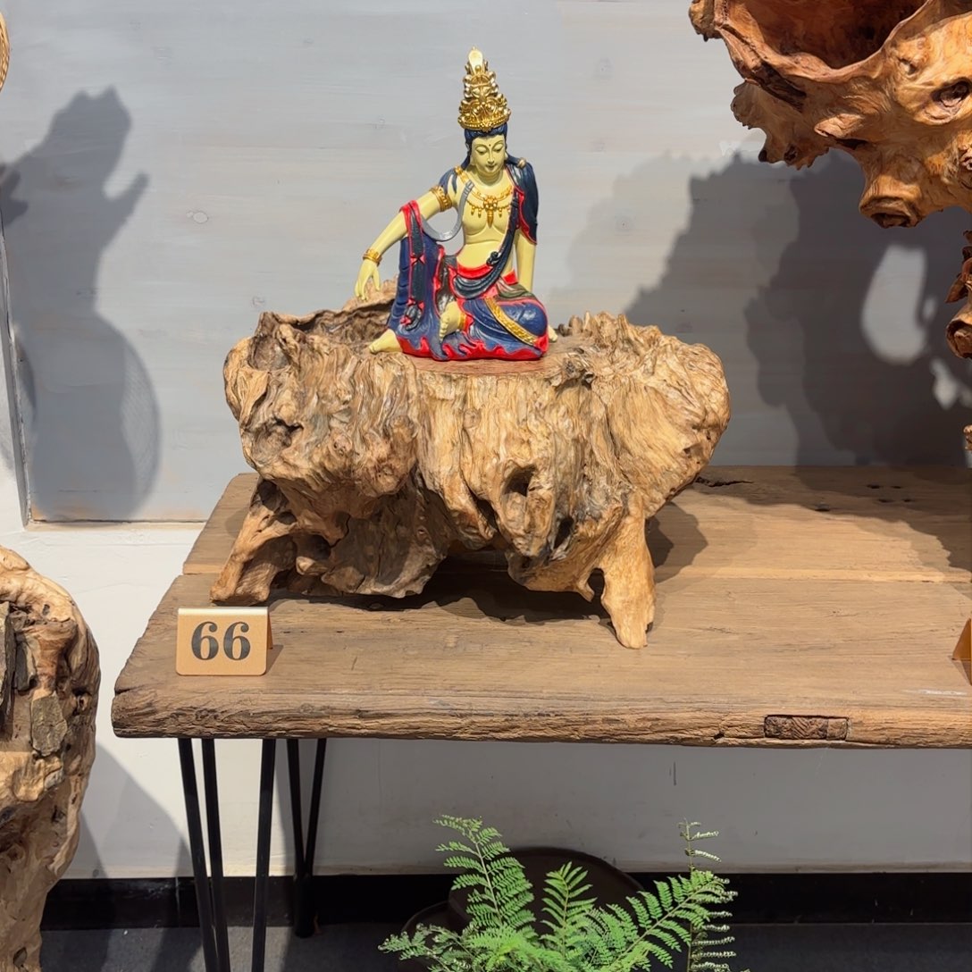 香榧木二*二根艺艺术家和书法145