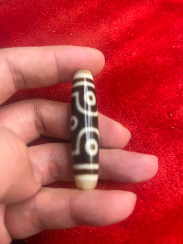 十字眼六玛瑙材质吊坠