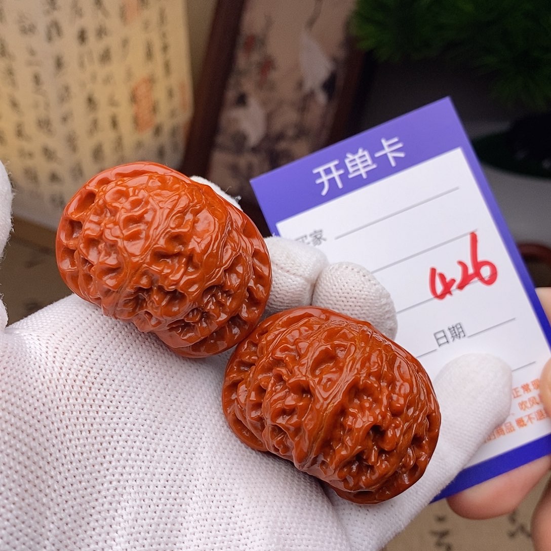 文玩核桃把件44宫灯426