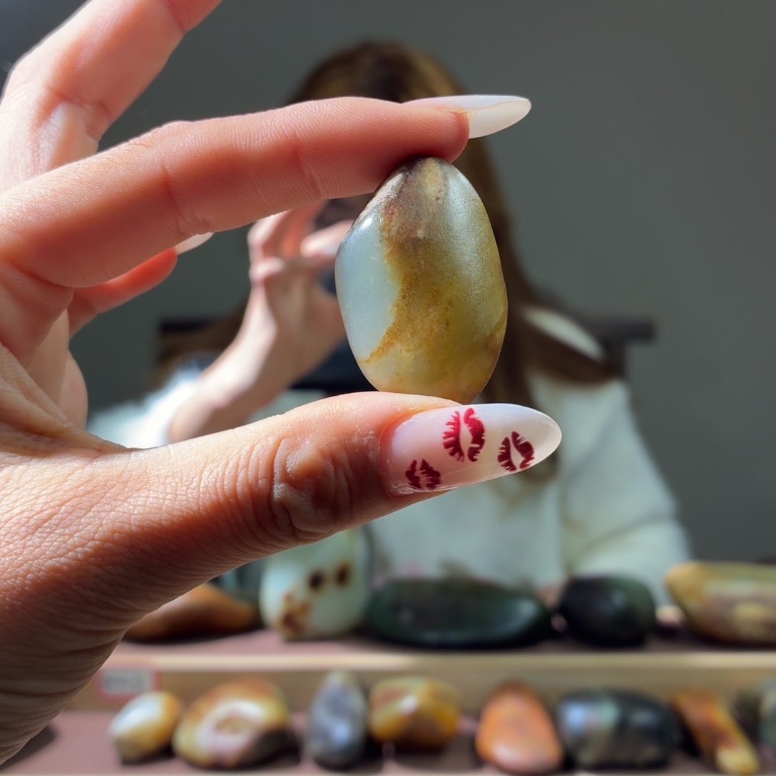 和田玉未镶嵌挂件24.1