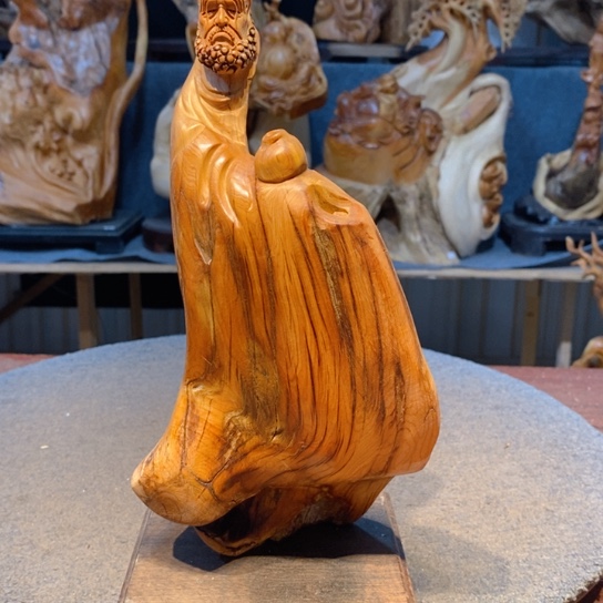 柏木（崖柏）根雕摆件