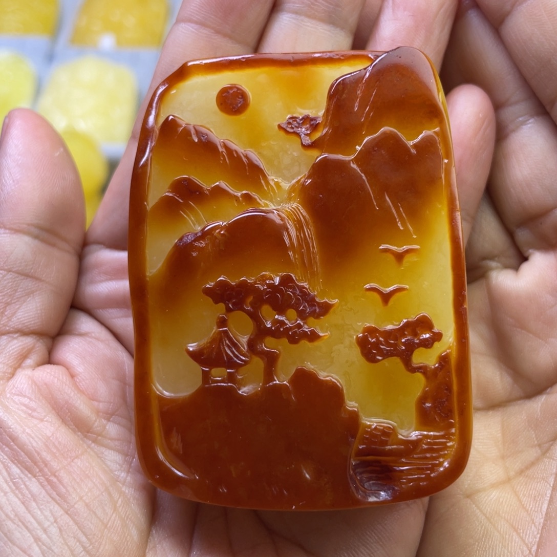 定制琥珀未镶嵌天然的琥珀蜜蜡
