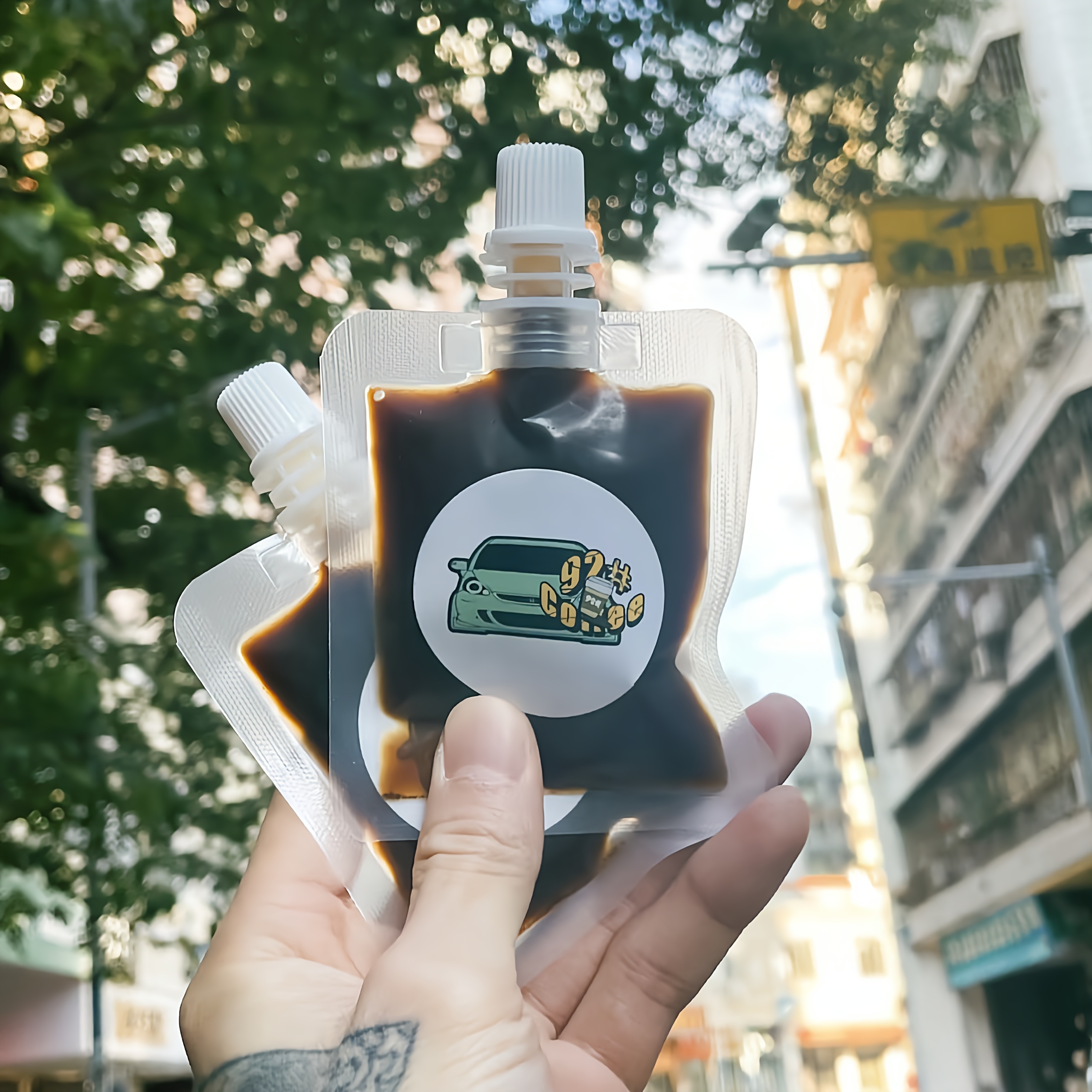 夜航日泊咖啡自主研发的“一号拼配咖啡豆”