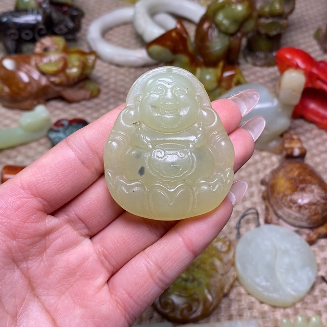 白玉菩提吊坠白玉菩提白玉菩提摆件