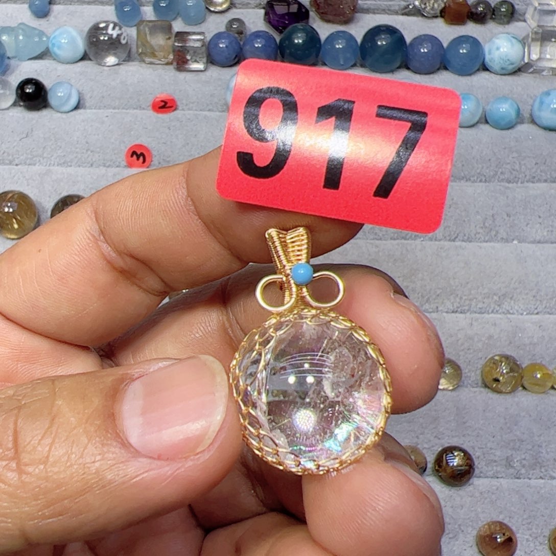 水晶颈饰未镶嵌天然水晶