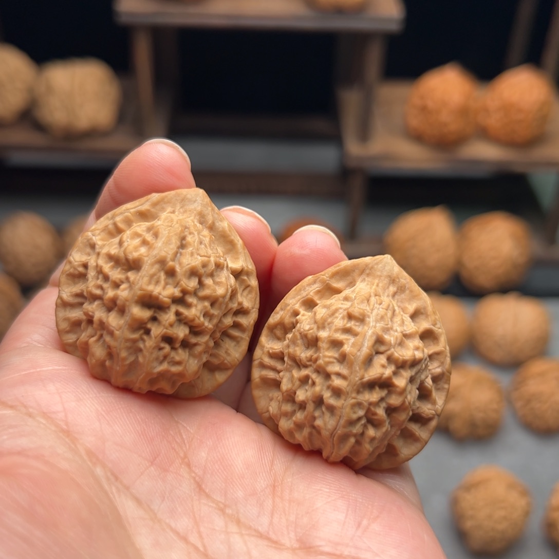 桃核把件?***蛋野生小帽34.32.36