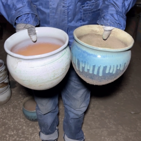 红陶口20高16瑕疵