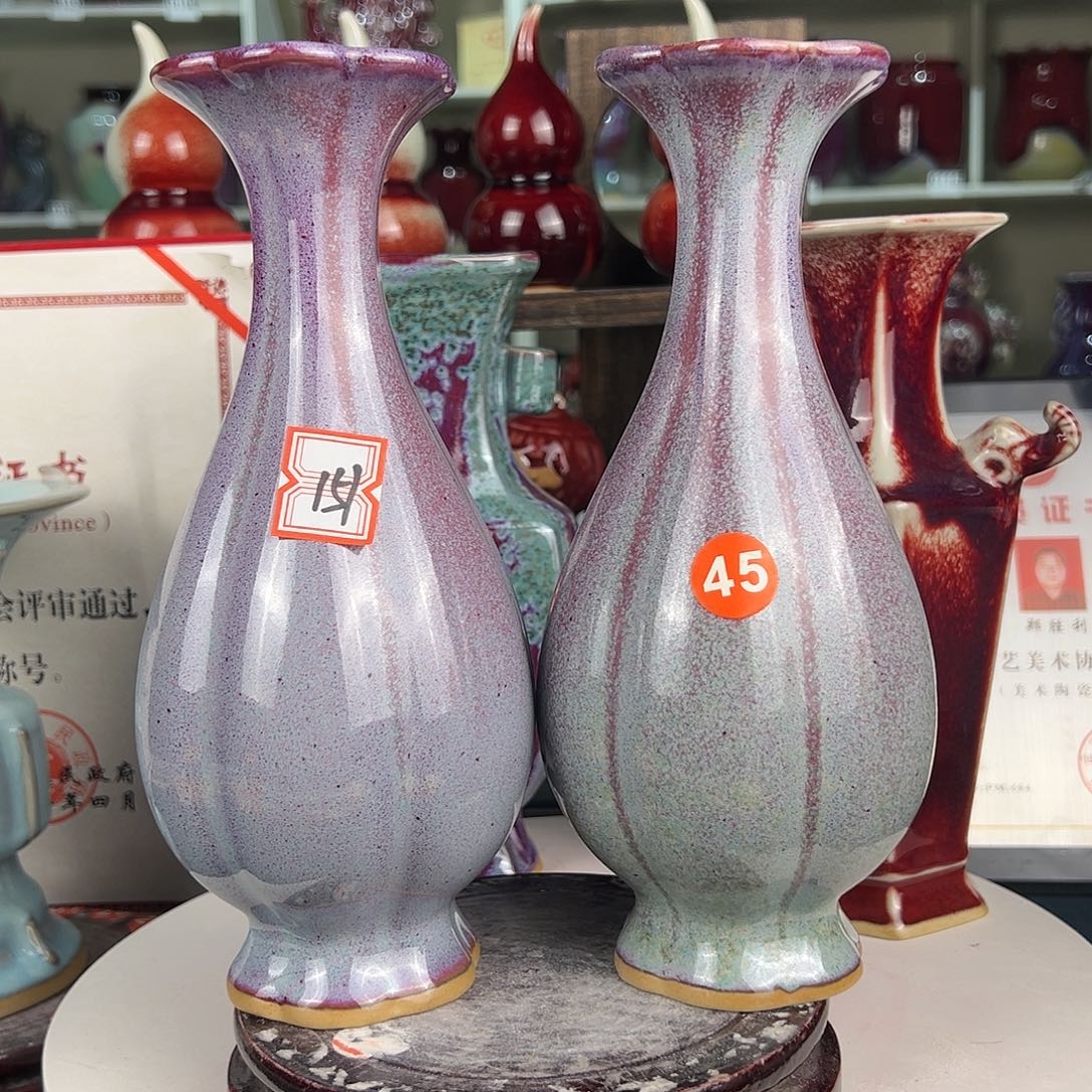 摆件郑家钧窑摆件