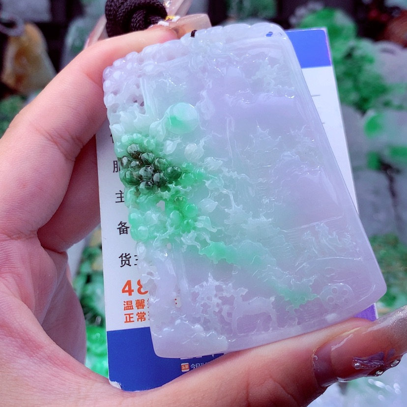 【闪购商品】翡翠颈饰未镶嵌挂件